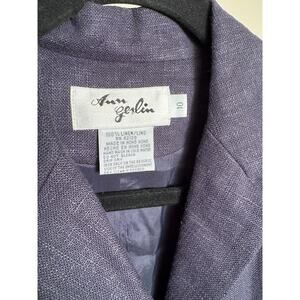 Ann Gerlin 100% Linen Blazer